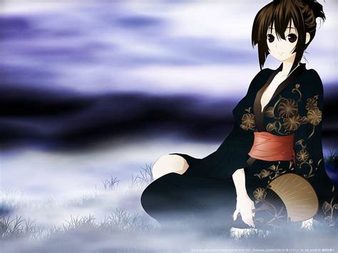 Beautiful Fog Musubi Manga Bonito Kimono Sexy Fog Girl Anime