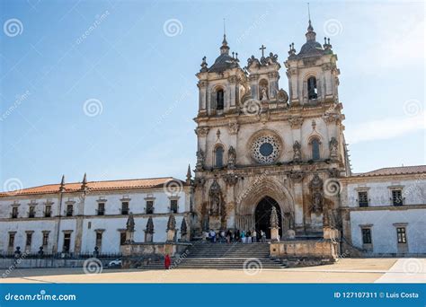 Monasterio De Alcobaca Portugal Foto Editorial Imagen De Iglesia