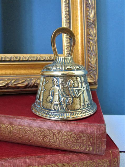 Peerage Brass Bell Sanctuary Bell Heavy Solid Brass Bell Vintage Brass Handbell Dinner Bell Shop