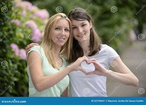 Portrait Of A Lesbian Couple Stock Photo Image 52759641