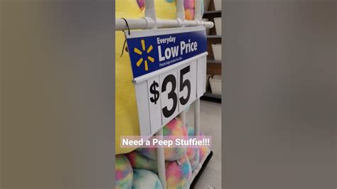 Giant Peep Stuffie Must Have Found It At Walmart Shorts Peeps