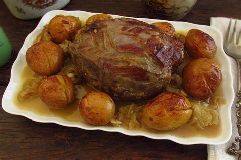 Roast Veal Recipe Food From Portugal