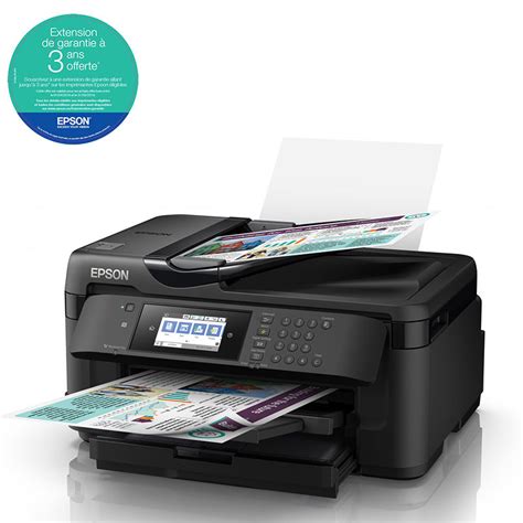 Epson Imprimante Jet D Encre Workforce Wf Dwf Couleur Wifi Au