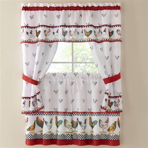 20 Useful Ideas Of Rooster Kitchen Curtains As Part Of Kitchen Decor ...