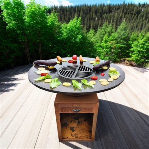 Corten Steel Grill Corten BBQ Corten Steel Fire Pit BBQ New Design 31 5