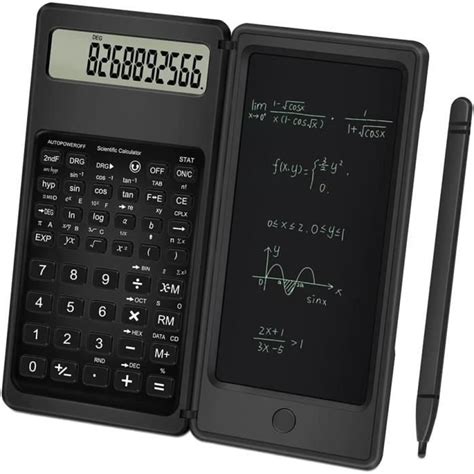 1 Calculatrice Scientifique Pour Le Lycée 10 Chiffres Numériques Avec