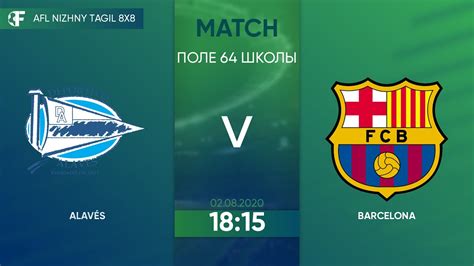 02 08 2020 ALAVES BARCELONA Nizhny Tagil Afl YouTube