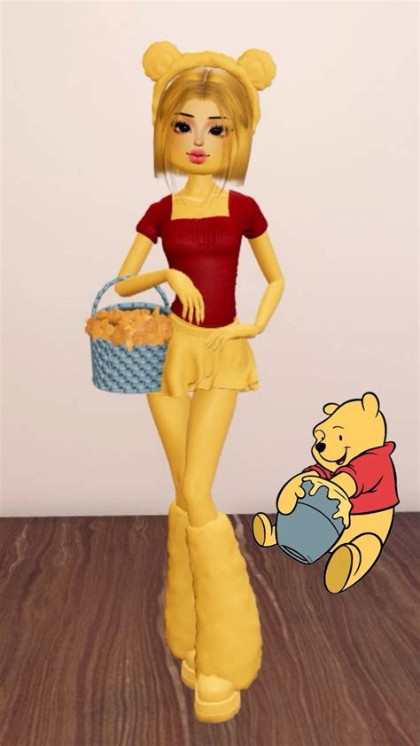 Winnie The Pooh Dti Fit In 2024 Impress Dress To Impress Happy Dresses