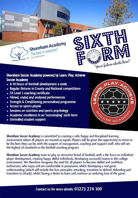 Shoreham Academy > Sixth Form > Courses > Performance Academies