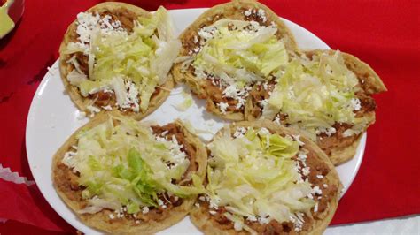 Los sopes Sí a cualquier hora del día Gastronomía y recetas de México