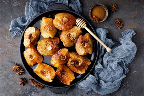 Recette de coings rôtis miel épices Marie Claire