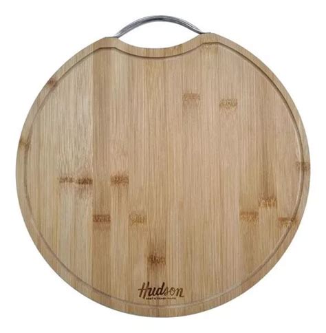 Tabla Pizzera De Madera Bambú Cocina Hudson 36 Cm X 1 5 Cm MercadoLibre