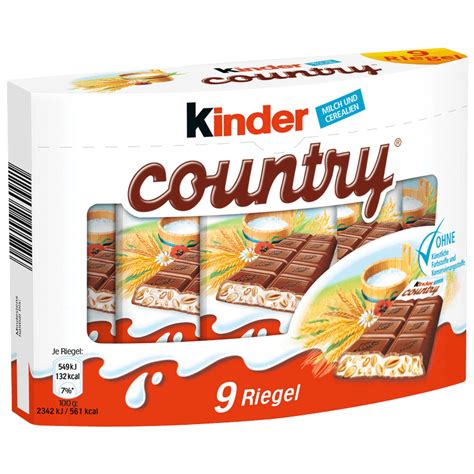 Kinder Country Barres Chocolat Es Barres G Elmercado