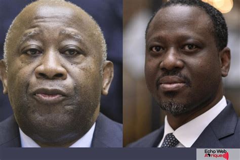 Côte d Ivoire Guillaume Soro et Laurent Gbagbo sunissent pour la