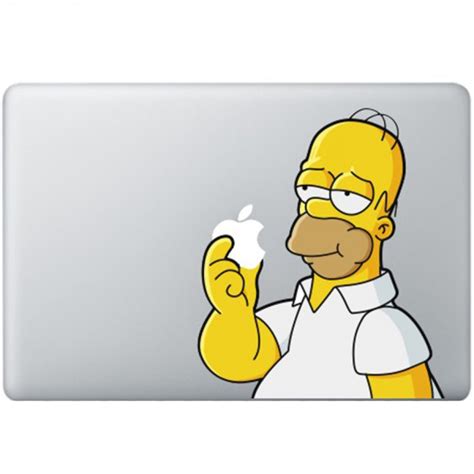 Homer Simpsons MacBook Decal | KongDecals Macbook Decals