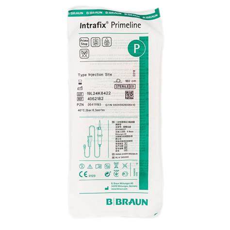 B BRAUN INTRAFIX PRIMELINE COMFORT 180CM STANDARD IV SET