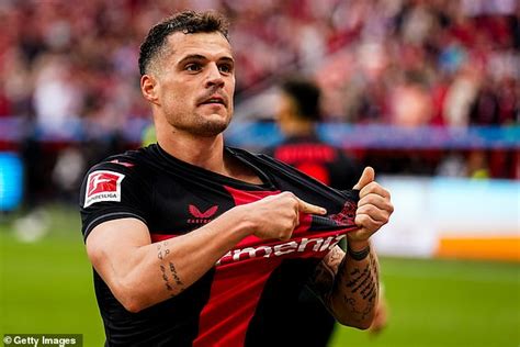 Granit Xhaka Hails Bayer Leverkusen S Historic Title Triumph As