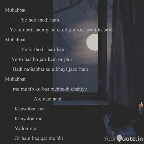 Mohabbat Ye Hot Quotes Writings By Rukhsar Khan Yourquote