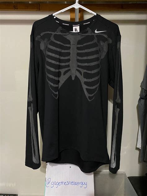 Nike Nike Mens Skeleton Long Sleeve Grailed