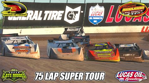 Iracing Dirt Late Model Tour Laps At Lucas Oil Youtube