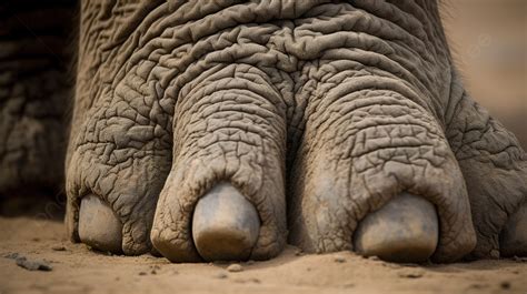 Foto Close Up Kaki Gajah Gambar Kaki Gajah Latar Belakang Untuk