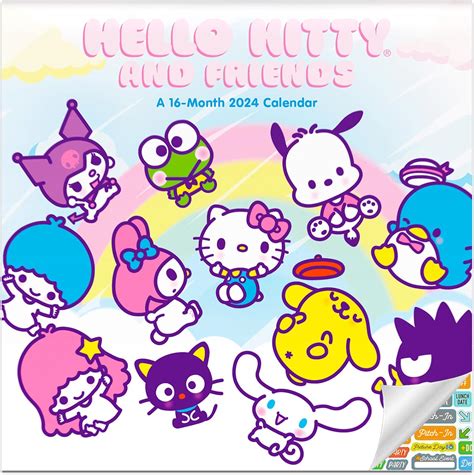 Hello Kitty Calendar 2024 Deluxe 2024 Hello Kitty And