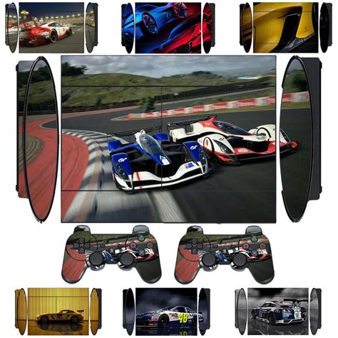 Car 2568 Vinyl Skin Sticker Protector For Sony Ps3 Super Slim And 2