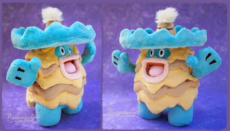 Shiny Ludicolo - Handmade plushie by Piquipauparro on DeviantArt