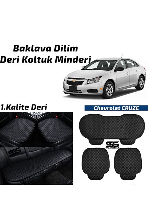 Sts Oto Aksesuar Chevrolet Cruze Siyah Deri Oto Koltuk Minderi Fiyat