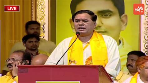 TTDP State Vice Presidents Laxman Naik Speech At Telangana TDP Mahanadu