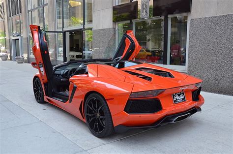 700 Arancio Argos Aventador Cabriolet Convertible Exotic Italian