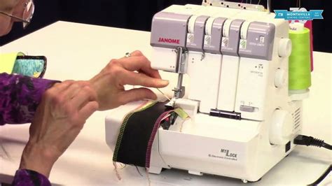 Basic Operations Of The Janome Mylock D Dx Pro Serger Overlock