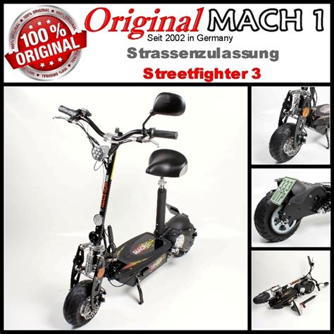 Mach E Scooter Mit Strassenzulassung Mofa Elektroscooter Elektro