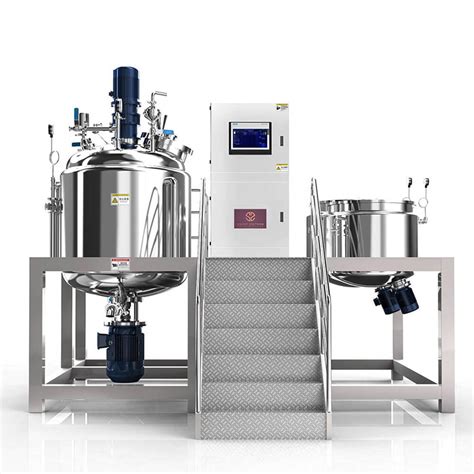 Custom Best Vacuum Homogenizer Mixer Cosmetic Cream Mixer Machine