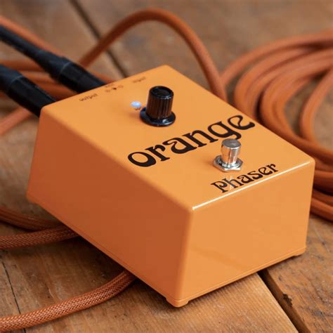 Test Orange Phaser Distortion Sustain Effektpedale Amazonade