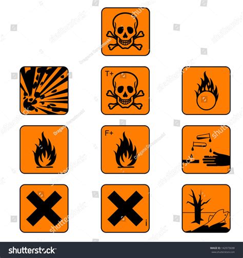 Chemical Safety Symbols Diagram | Quizlet