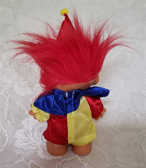 Russ Berrie And Company Troll Clown Doll Aunt Gladys Attic