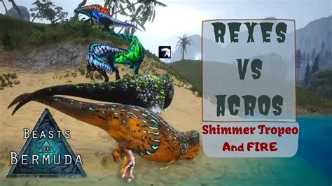 Rexes Vs Acros Beasts Of Bermuda Youtube