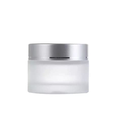 Best Cosmetic Container Jars 50ml 50 Ml 50g Clear Frosted Empty Glass