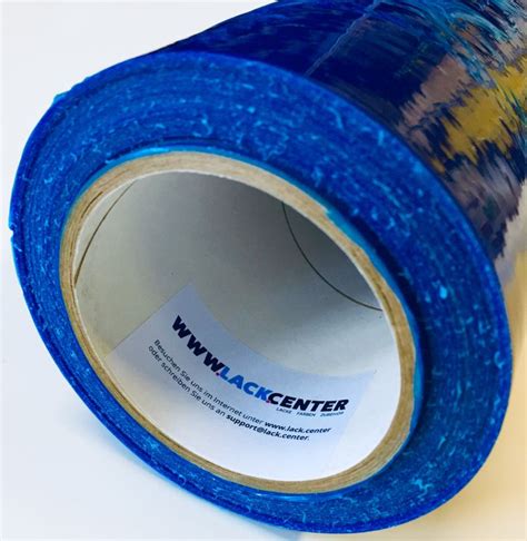 Schutzfolie Blau Aus Polyethylen Auf Rolle Lack Center