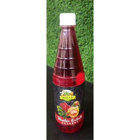 Mizah Ml Shahi Gulab Sharbat Packaging Type Bottle At Rs