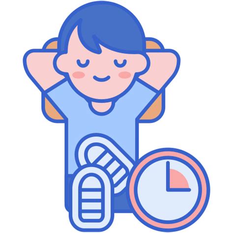 Ícone De Descanso Flaticons Lineal Color