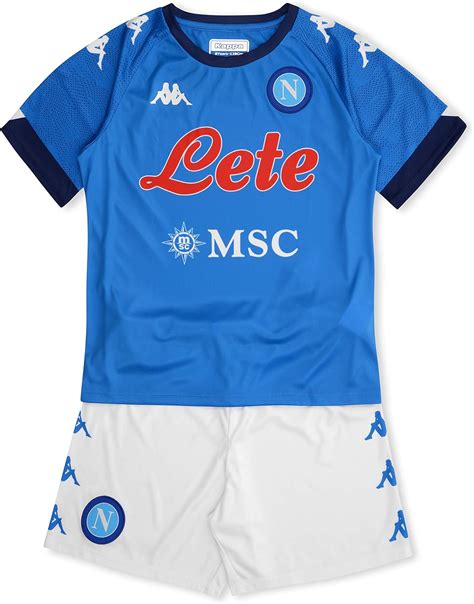 SSC NAPOLI Kit Gara Home Bambino 2020 21 Kit Gara Home Bambino 2020 21