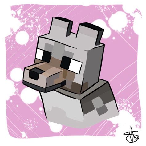 Minecraft Wolf Wallpapers Top Free Minecraft Wolf Backgrounds