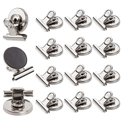 Strong Magnetic Clips Heavy Duty Fridge Magnet Clips Mm Wide