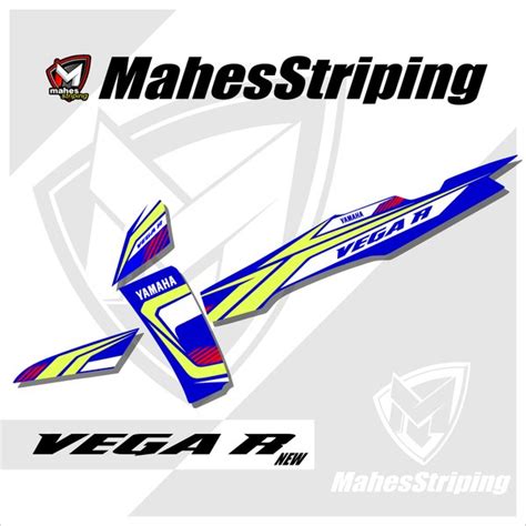 Stiker Sporty Buat Vega R New Striping Vega R Lama Variasi Skotlet