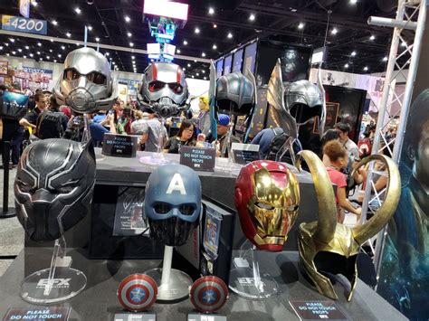 SDCC 2018 Algumas imagens da exposição dos 10 anos da Marvel Studios