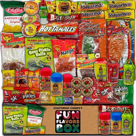 Mexican Candy Gift Box Variety Pack Sweet Treats 40 Count - Etsy