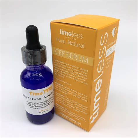 Timeless Vitamin C E Ferulic Acid Serum Sermuhan