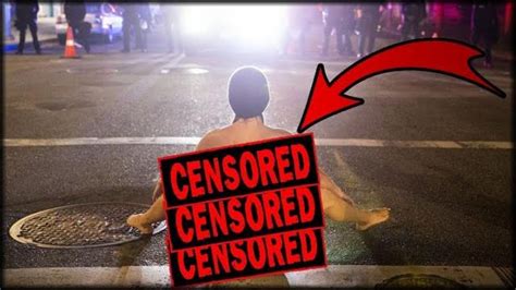 Naked Athena Is The Goddess Of The Portland Protests Youtube